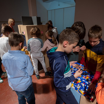 Zaživela je interaktivna razstava Tovarna utopije <em>Foto: Boštjan Lah</em>