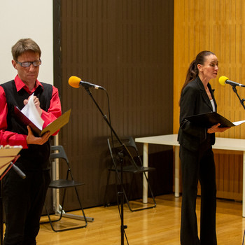 Marko Tosić in Alenka Tetičkovič <em>Foto: Boštjan Lah</em>