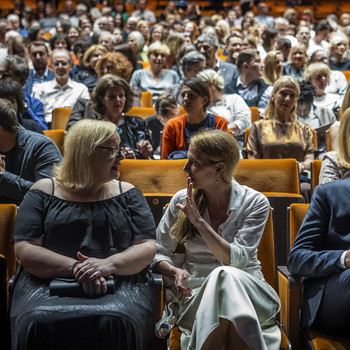 Odprtje festivala s predstavo La Tempesta / Vihar <em>Foto: Boštjan Lah</em>