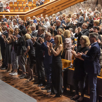 Odprtje festivala s predstavo La Tempesta / Vihar <em>Foto: Boštjan Lah</em>