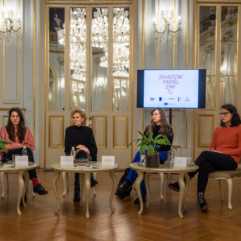 Irena Borić, Ivana Vuković, Marinka Dobrajc, Jerneja Turin in Ana Lah <em>Foto: Boštjan Lah</em>